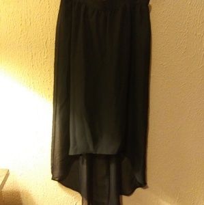 High low skirt